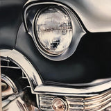 Dorta Raffaella, quadro "Cadillac", olio su tela, 70x120