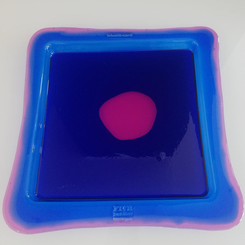 Corsi Design, Try Tray Square 1835 (klein blue, transparent fuchsia), FDH-7032, size M