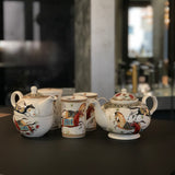 Enzo De Gasperi, tazza in porcellana con filtro per tè, h 11 cm