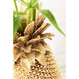 Kare, vaso "Pineapple", resina, 49,5x24,5x24,5