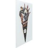 Kare, quadro "Rich Ice Cream", vetro, 60x80