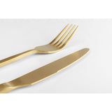 Kare, "Gloria" cutlery set, brass plated steel