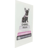 Kare, quadro "Fashion Dog", vetro, 60x80