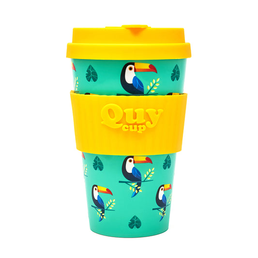 QUY CUP, TAZZA TRAVEL MUG TUCANO