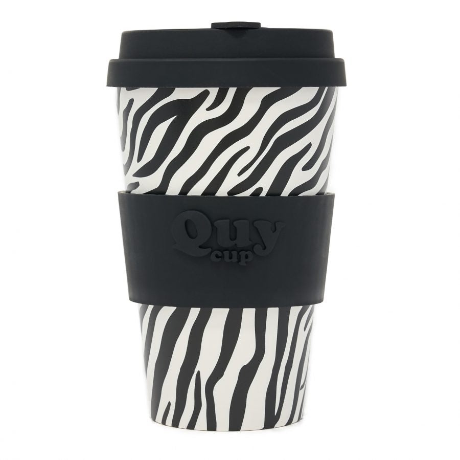 QUY CUP, TAZZA TRAVEL MUG ZEBRA