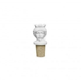 Baci Milano, Uomo Bianco bottle cap, B&R Milano Kitchen line, porcelain and cork, MAN.MIL03