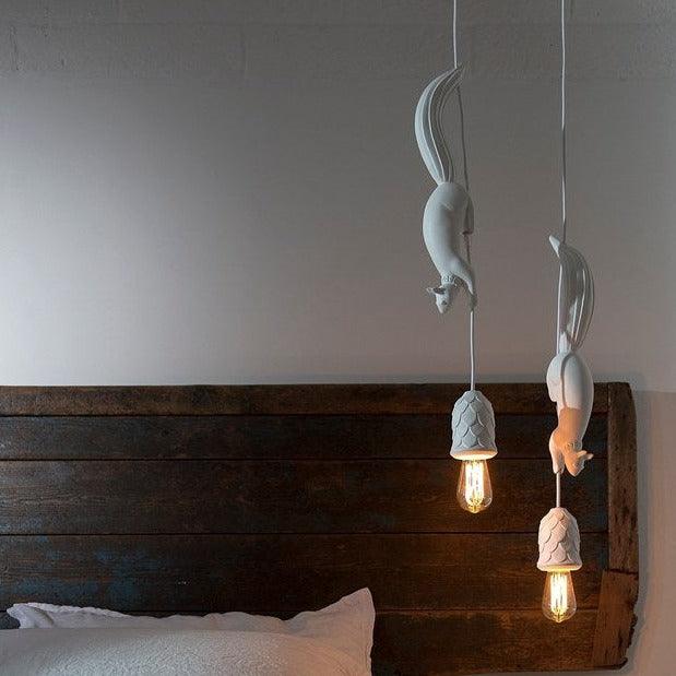 Karman, Squirrel suspension lamp, SHERWOOD E ROBIN collection, SE151BBINT, Matteo Ugolini