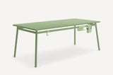Fantin, tavolo pranzo o scrivania Hug indoor, metallo, 160x90xh76 cm