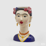 Enzo De Gasperi, vaso Carmen Frida Kahlo, h32 x 21 x 17 cm