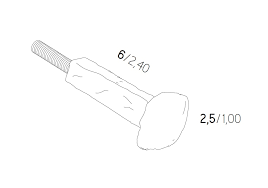 Minottiitalia, set da 3 appendiabiti chiodo fisso, ottone cromato