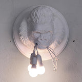 Karman, lampada da parete UGO RILLA bianco, designer Matteo Ugolini, AP152 BB INT