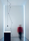 Davide Groppi, Neuro- Black, Floor / Suspension Lamp, 17130400