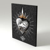 Miho, cuore decorativo Ex-Voto Revelation/Scopriti, mdf, 16,5x5x25 cm