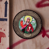 Santhonorè, pop icon Santa Marta, 8,27x8,27x0,4 cm